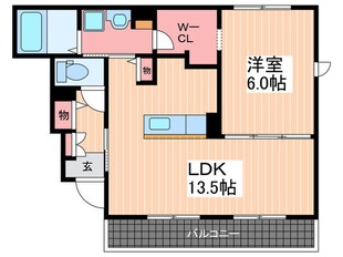 ヴェルテＣの物件間取画像